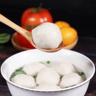 厂家直供蔚源鳗鱼丸500g火锅关东煮速冻鱼丸福州特产鱼丸厂家批发图2