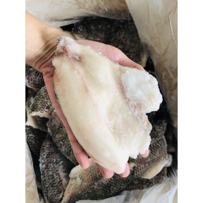 冷冻鲷鱼片 三去罗非鱼 带皮罗非鱼片 罗非鱼块 烤鱼食堂餐饮食材图2