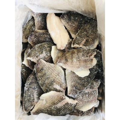 冷冻鲷鱼片 三去罗非鱼 带皮罗非鱼片 罗非鱼块 烤鱼食堂餐饮食材