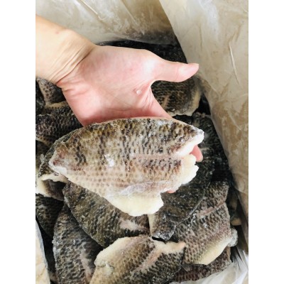 冷冻鲷鱼片 三去罗非鱼 带皮罗非鱼片 罗非鱼块 烤鱼食堂餐饮食材图5