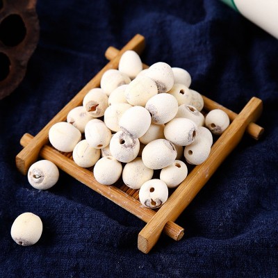 湖北莲田磨皮莲子500g洪湖干莲子干货湖北特产磨皮白莲子无芯去芯图4