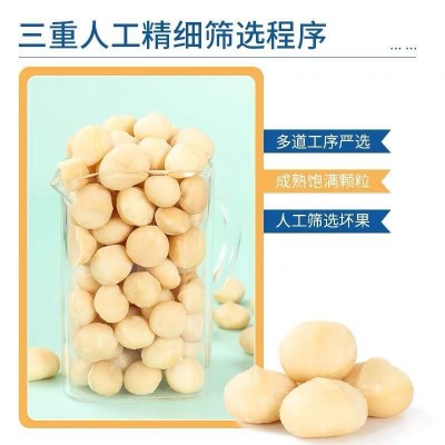 新货澳洲进口奶香味夏威夷果仁 无壳坚果 袋装净重50g-500g包邮图5