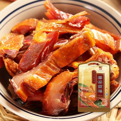 藤桥熏鸡温州特产小吃 休闲美食熟食400g网红零食批发厂家散装图5