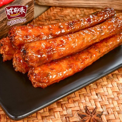 诚有味嘿呀烤脖一整根即食糖醋卤味熟食鸡脖麻辣休闲零食整箱批发图3