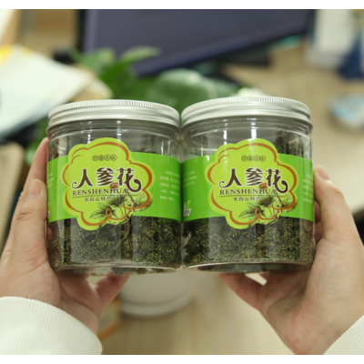 人参花 长白山人参花茶东北人参人参花蕾50g/瓶图2