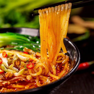 厂家直供正宗雅叔重庆酸辣粉手工红薯粉含调料代理餐饮开店批发图2