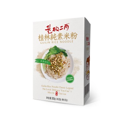 桂林全素大米米粉纯素风味粉无荤佛家米粉水煮型粉丝