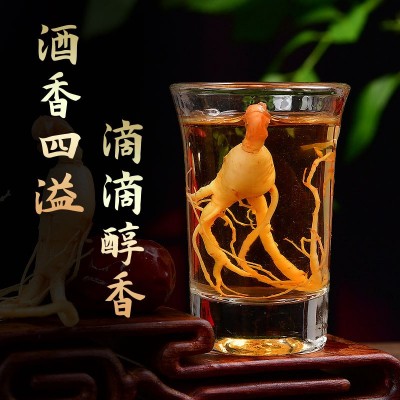 东北特产人参虫草酒42度150ml*12瓶礼盒装人参酒礼品酒人参礼盒图3