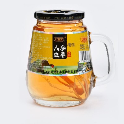 东北特产人参虫草酒42度150ml*12瓶礼盒装人参酒礼品酒人参礼盒图5