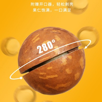 新货奶油味手捏夏威夷果坚果批发罐装零食干货炒货散装送开口器图5