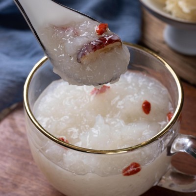 本草银耳厂家免洗免泡免煮即食银耳批发破壁金燕耳罐装草本银耳图2