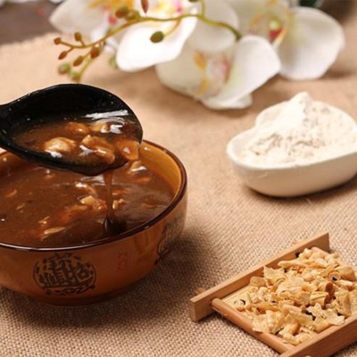 胡辣汤面筋片 干胡辣汤早餐店商家面筋片河南500克脱水面筋图3