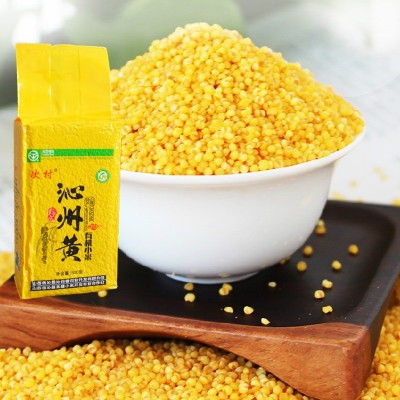 粗粮黄小米真空装500克 家庭食用有机小米五谷杂粮小米粥月子粥图3