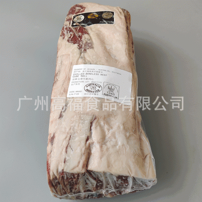澳洲1265黑凤凰安格斯眼肉心冷冻去骨雪花牛排酒店餐厅食品图2