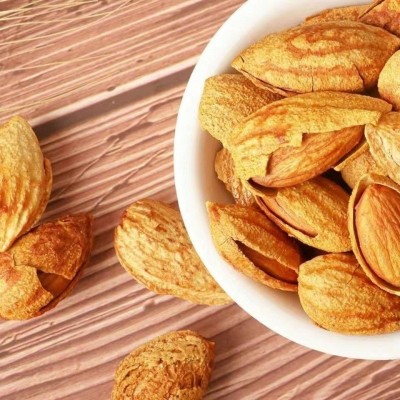 扁桃仁（巴旦木）新货纸皮新疆包邮盐焗味奶香味干炒原味纸皮工厂图4