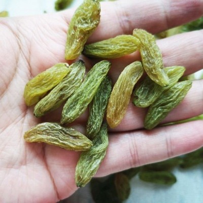超大粒特级绿香妃葡萄干1000g新疆特产吐鲁番青提子500g免洗批发图2