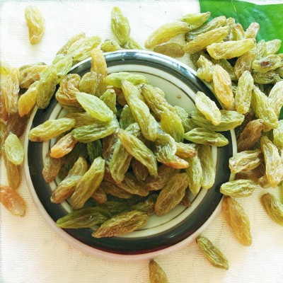 超大粒特级绿香妃葡萄干1000g新疆特产吐鲁番青提子500g免洗批发