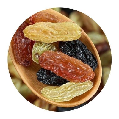 葡萄干四色葡萄干新疆多彩葡萄干大颗粒无核提子干批发蜜饯果干图5