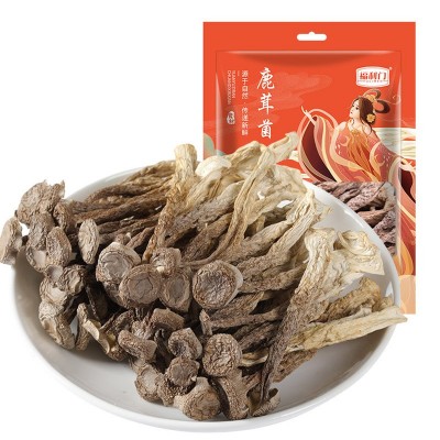【一件代发】鹿茸菌干货250g 鹿茸菇新鲜脆脆菇干姑产煲汤蘑菇图5