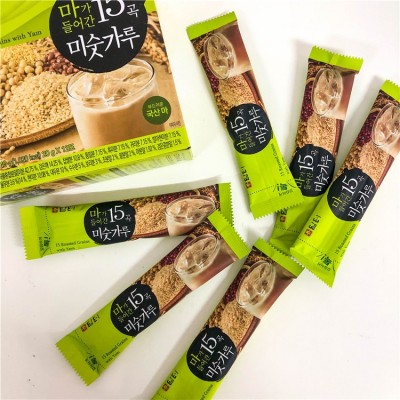 韩国丹特15种山药谷物营养粉早餐食品速食代餐粉冲剂饮品一件代发图5