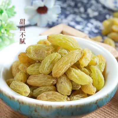 敦煌特产敦威罐装无核绿葡萄干450g 旅游小吃办公室零食果干图3