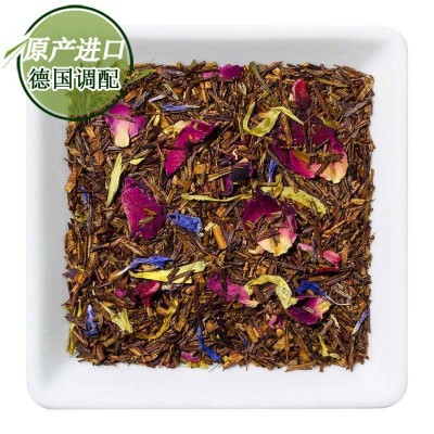 德国进口花草茶博士茶批发玫瑰博斯茶-芒果西番莲路易波士茶散装