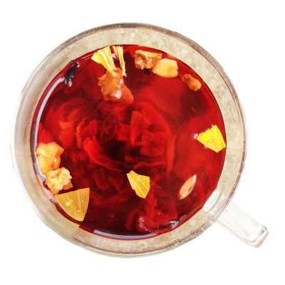 德国进口花果茶花草茶调味茶红茶花茶批发拿样品试茶小样10g/份