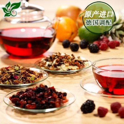 SFT德国原产花果茶多口味大样 试茶套装8X100g/袋水果花茶组合装
