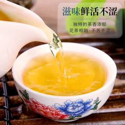 茉莉绿茶奶茶店专用 2022新茶茉莉花茶鲜果茶奶绿柠檬茶原料批发图2