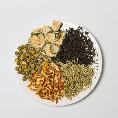 2022年高品质养生茶雪梨润喉茶代用茶金银菊花熬夜茶办公室茶样品图4