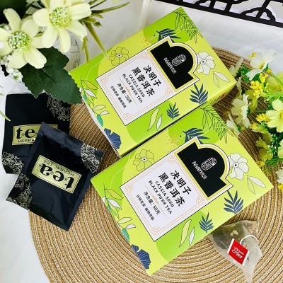 拾昉萃决明子黑普洱茶 桑葚赤小豆明目去火生茶熬夜茶一件代发图4