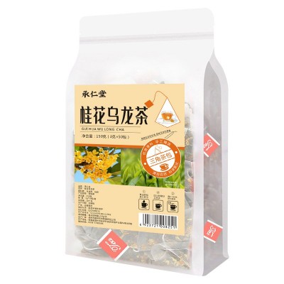 桂花乌龙茶 三角立体袋泡茶 调味茶150g优质桂花一件代发50 包装图5