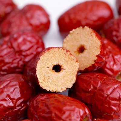 新疆无核即食若羌红枣去核红枣散装空心红枣零食休闲食品厂家直供图3