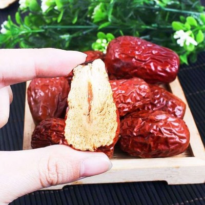 新疆特产和田大枣 500g袋装煲汤煮粥皮皮枣休闲零食厂家批发大枣图3