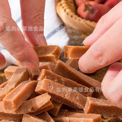 山楂条山楂木酸甜果糕丹皮干配料简单蜜饯年货零食散装源头厂家图4