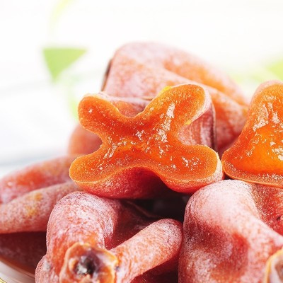 广西桂林恭城吊柿饼圆柿饼降霜实力诚信大量批发柿子饼微商代发图3
