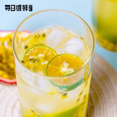 盛耳每日维鲜冻干金桔柠檬百香果即溶水果茶柠檬片冷冲饮品泡水喝图2