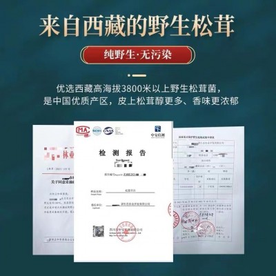 新鲜松茸菌野生香格里拉一级货西藏林芝云南雅江小金批发一件代发图4