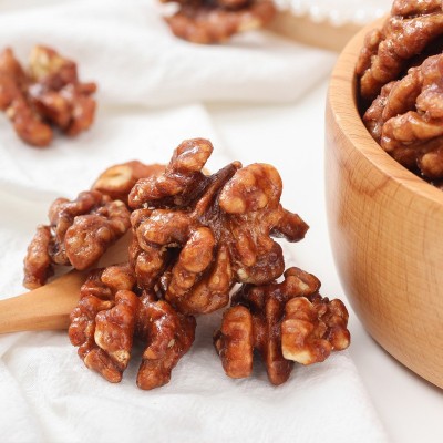 去皮琥珀核桃仁150g大罐500g熟蜂蜜即食新鲜散装果干坚果零食批发图2