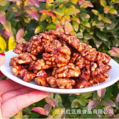 【代发】琥珀酥脆核桃仁罐装100g 糖裹纸皮核桃仁香甜酥脆核桃仁