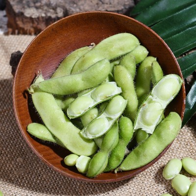 源产地长期直供精选新鲜毛豆 美味健康绿毛豆量大从优毛豆原料图2