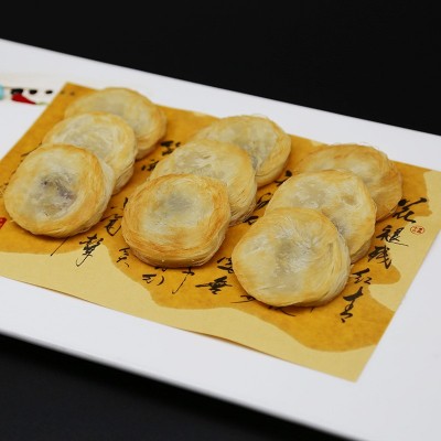 粮安天下金丝饼300g10个千丝饼传统油炸手撕酒店特色糕点点心食材图3