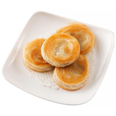 粮安天下金丝饼300g10个千丝饼传统油炸手撕酒店特色糕点点心食材图5