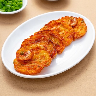米兰虾饼油炸小吃冷冻香酥饼300g10枚茶餐厅点心速冻半成品天妇罗图2