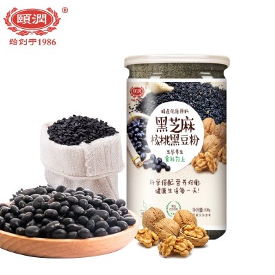 源头厂家 黑芝麻核桃粉黑豆粉桑葚粉 黑芝麻糊粉即食代餐早餐粉粥