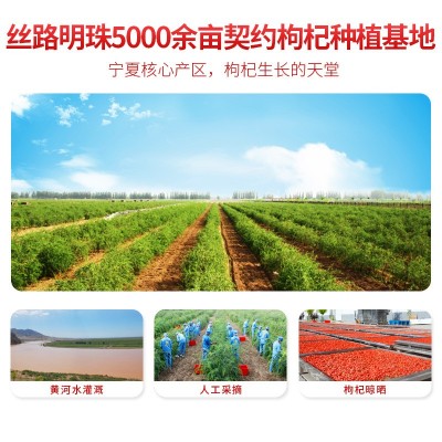 头茬新货红枸杞批发枸杞子宁夏特产250克袋装包装大颗粒泡茶图4
