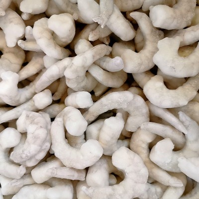 现剥新鲜冷冻南美白对虾仁 90-110 去头去壳去虾线去肠生虾仁10kg图5