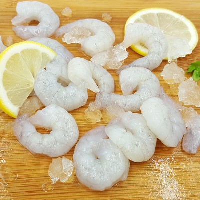 现剥新鲜冷冻南美白对虾仁 90-110 去头去壳去虾线去肠生虾仁10kg图3