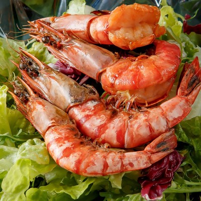 批发越南草虾 鲜活冷冻10头大草虾 节虾 大海虾 酒店冷冻海鲜食材图3