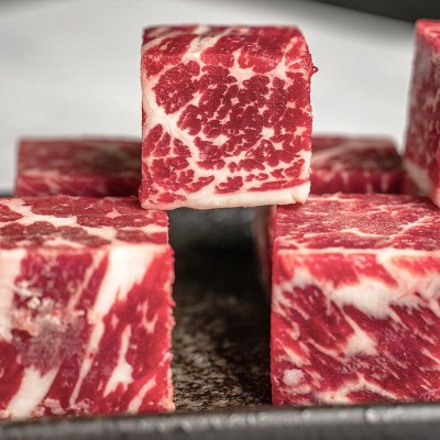 雪花牛仔粒 速冻牛肉粒 新鲜牛肉切块 黑椒牛肉 烧烤餐饮生鲜图2